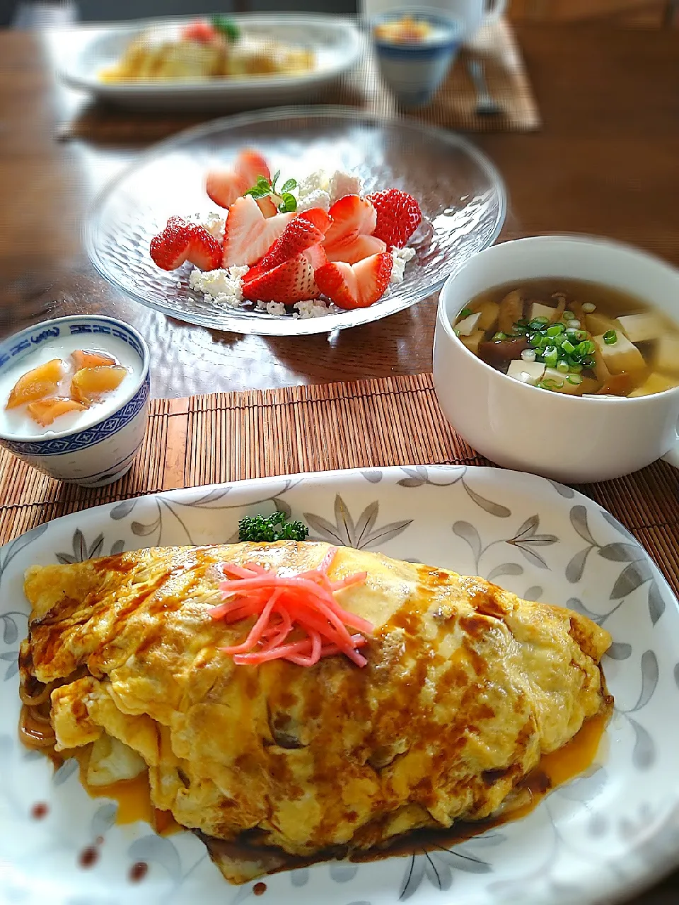 Snapdishの料理写真:朝ごはん🌄！|まめころさん