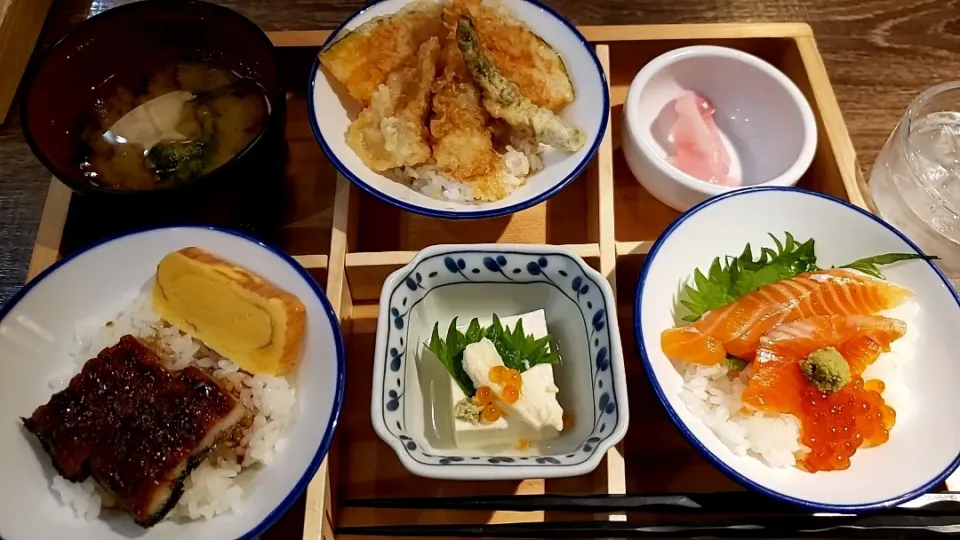 うなぎ食べたい天麩羅食べたいでこうなった🎵|aiさん