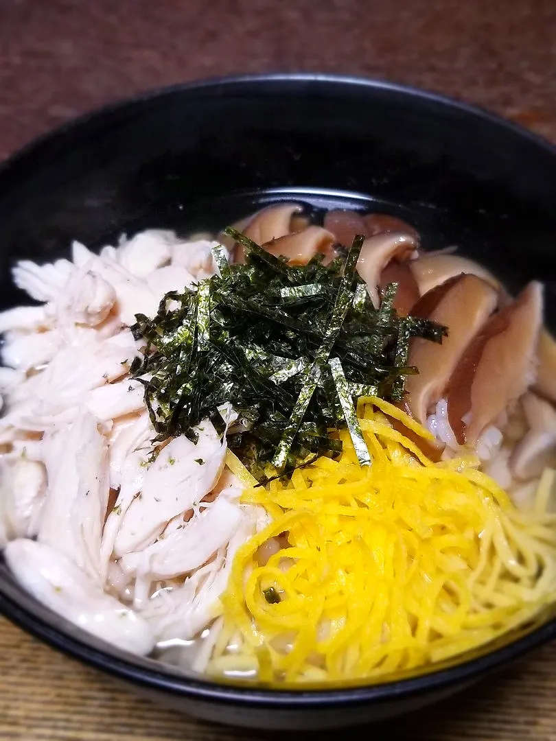 鶏飯風スープご飯🍜|ぱんだのままんさん