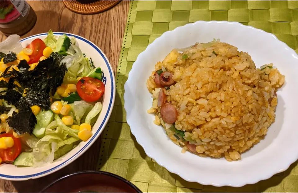 Snapdishの料理写真:冷凍ごはんで美味しいパラパラチャーハン|まみさん