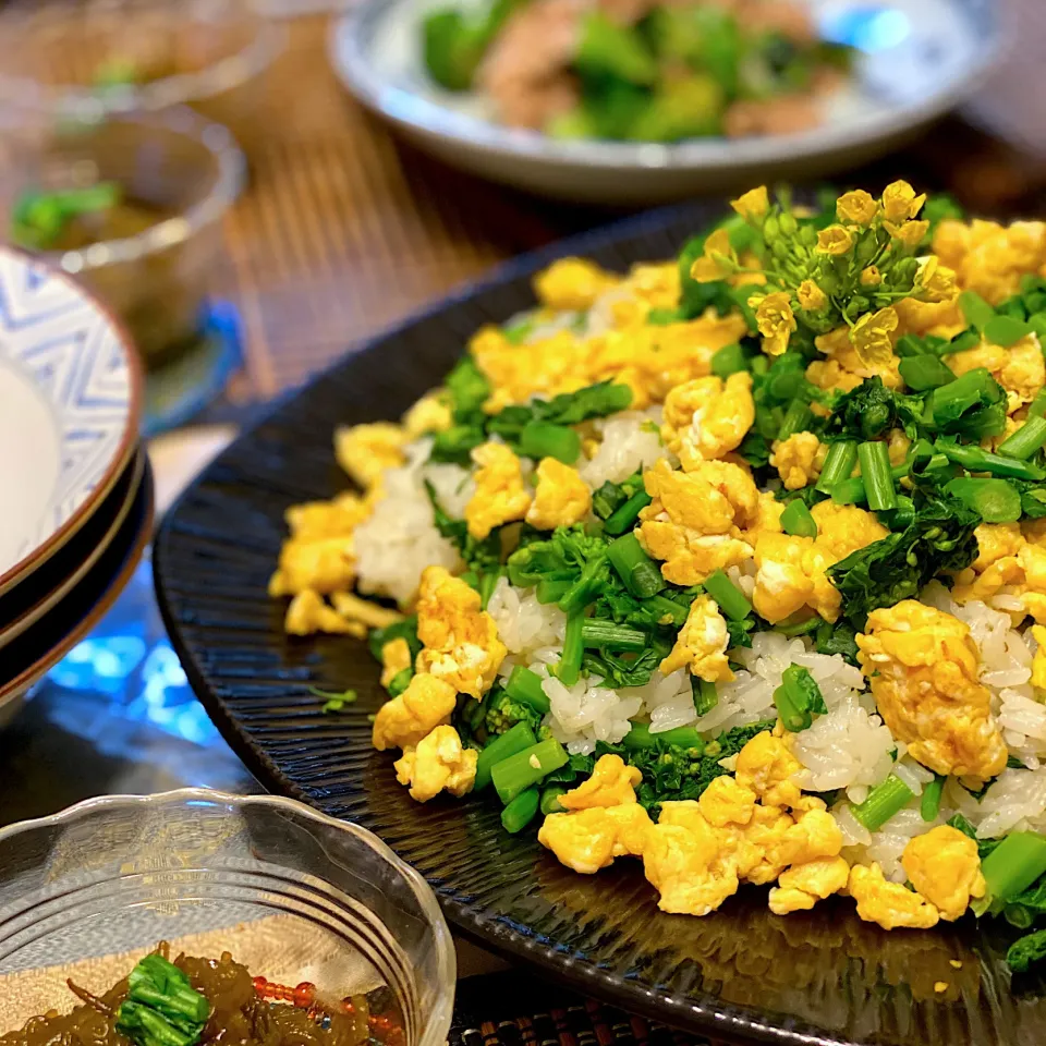 アッチさんの料理 菜の花ごはん|paaruさん