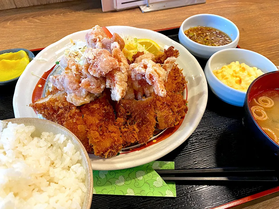 チキン・チキン定食|かぬさん