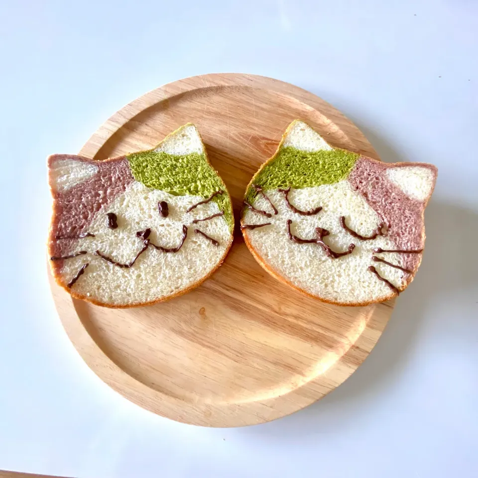 Snapdishの料理写真:ねこちゃんパン❤️|まゆみさん