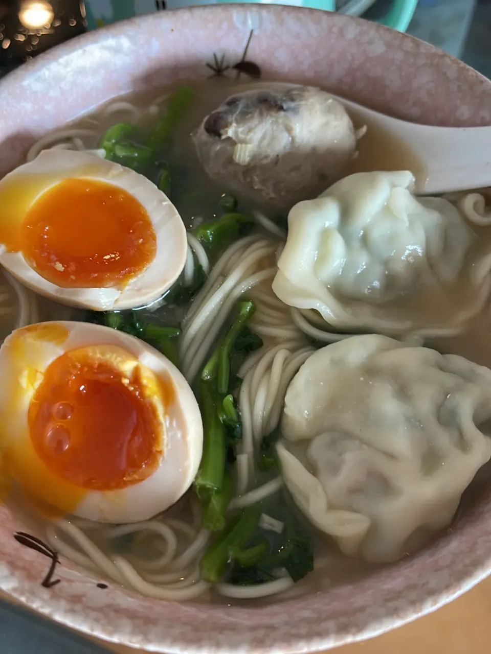 Sauce egg dumplings miso ramen|信生さん