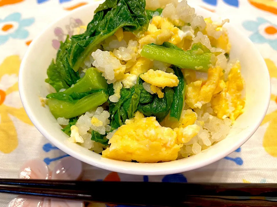 アッチさんの料理 菜の花ごはん|こずりんさん