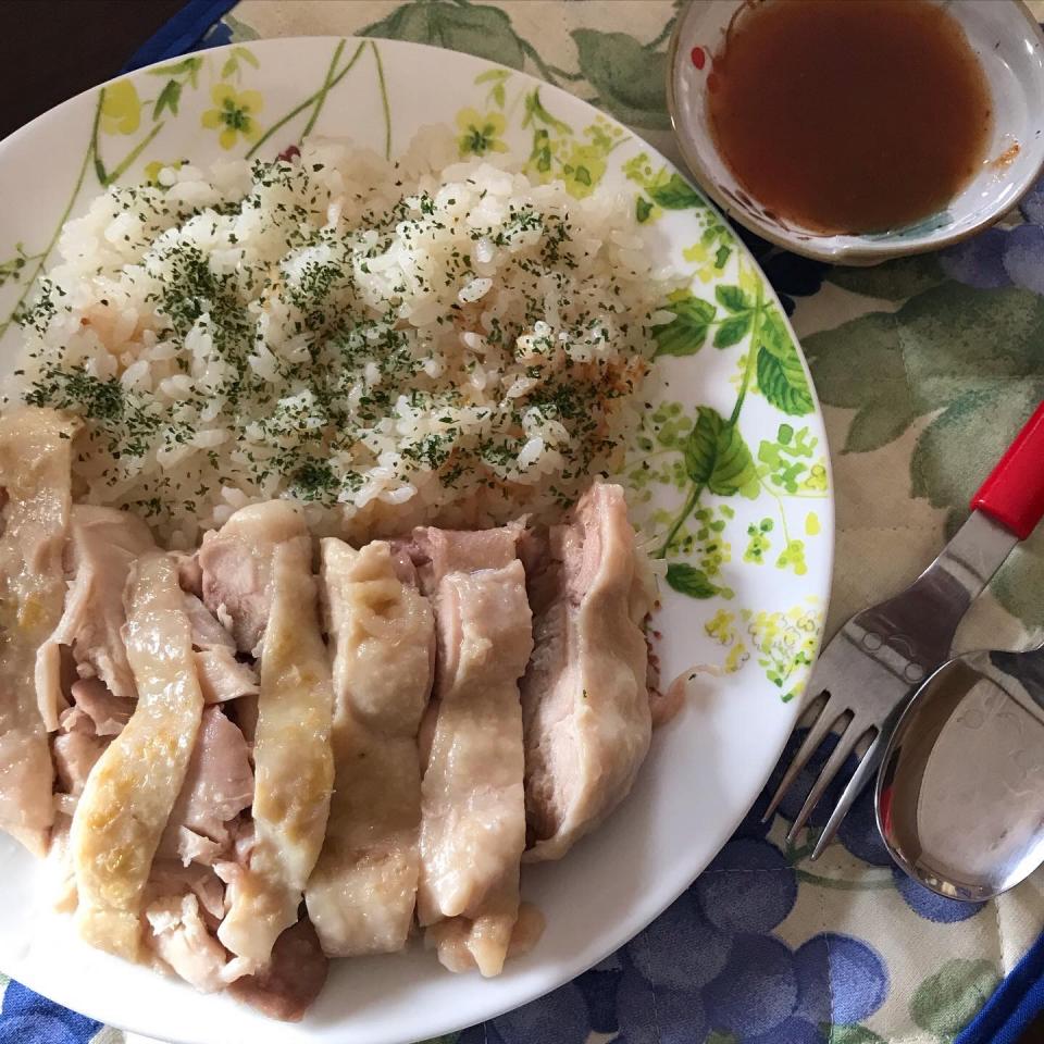 炊飯器で簡単カオマンガイ！