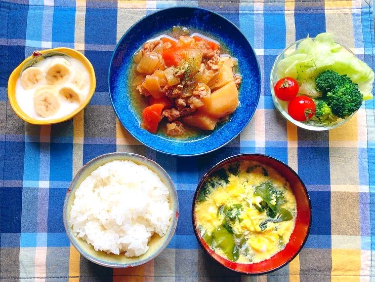 春野菜で肉じゃが|花玉子さん