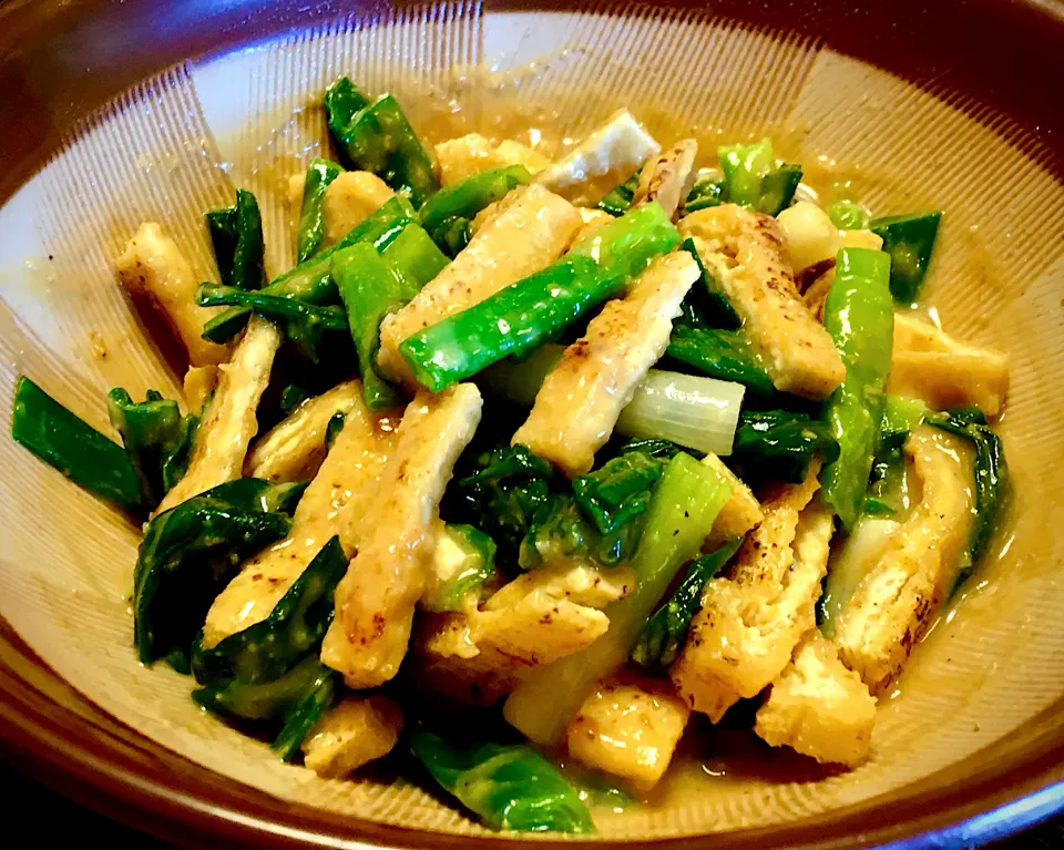 ＂ワケギ・京揚げのぬた＂出来ました。|mottoさん