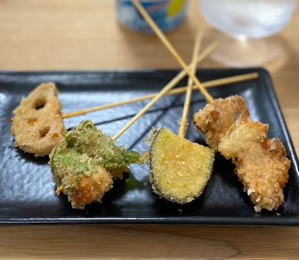 Snapdishの料理写真:おうちで串カツ|yo_kozuさん