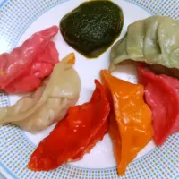 Rainbow  Dumpling/dimsum|Oke Let's Tryさん