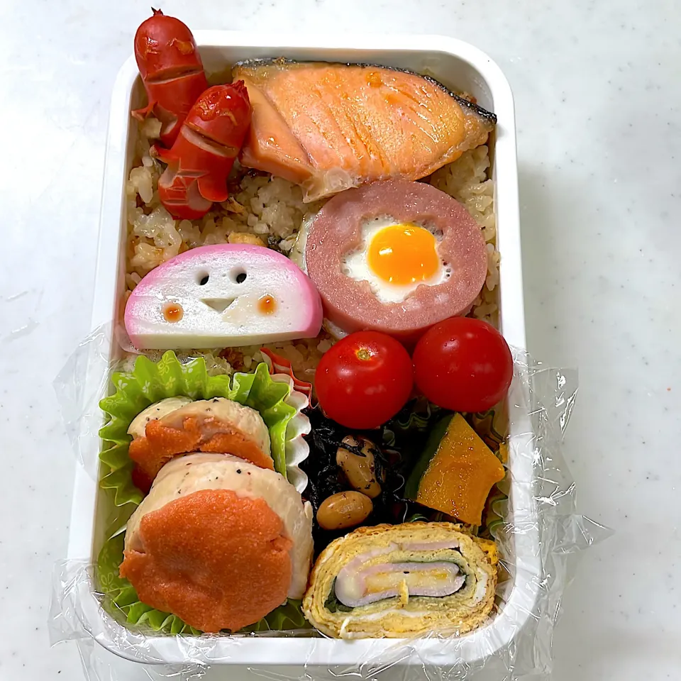 Snapdishの料理写真:2022年3月28日　オレ弁当♪|クッキングおやぢさん