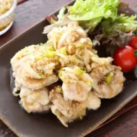 昆布ぽん酢で簡単♪油淋鶏