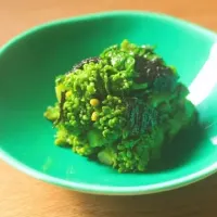 菜の花の昆布ぽん酢オリーブオイル和え|ヤマサ醤油公式アカウントさん