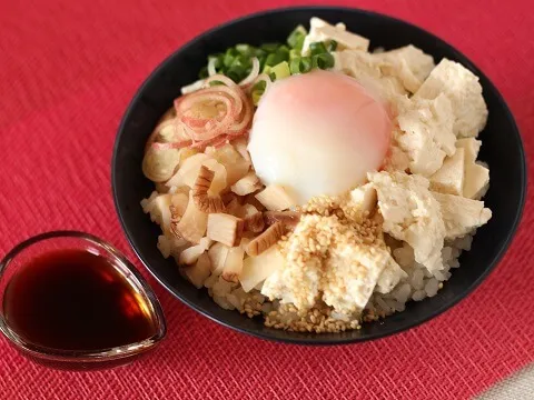 くずし豆腐丼|ヤマサ醤油公式アカウントさん