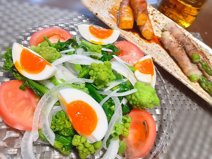 春野菜のサラダ🥗

アスパラ豚巻き
厚揚げ豚巻き|びせんさん