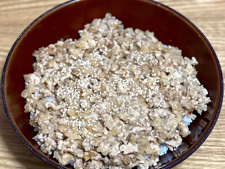 ☆マヨポン鶏そぼろ丼|まぁたんさん