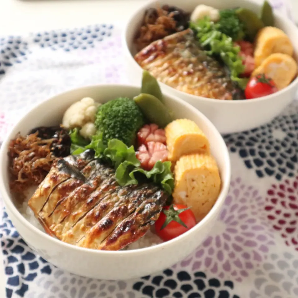 Snapdishの料理写真:高校生男子＆中学生男子春休み置きランチ🍱サヴァ弁|なかじー。さん