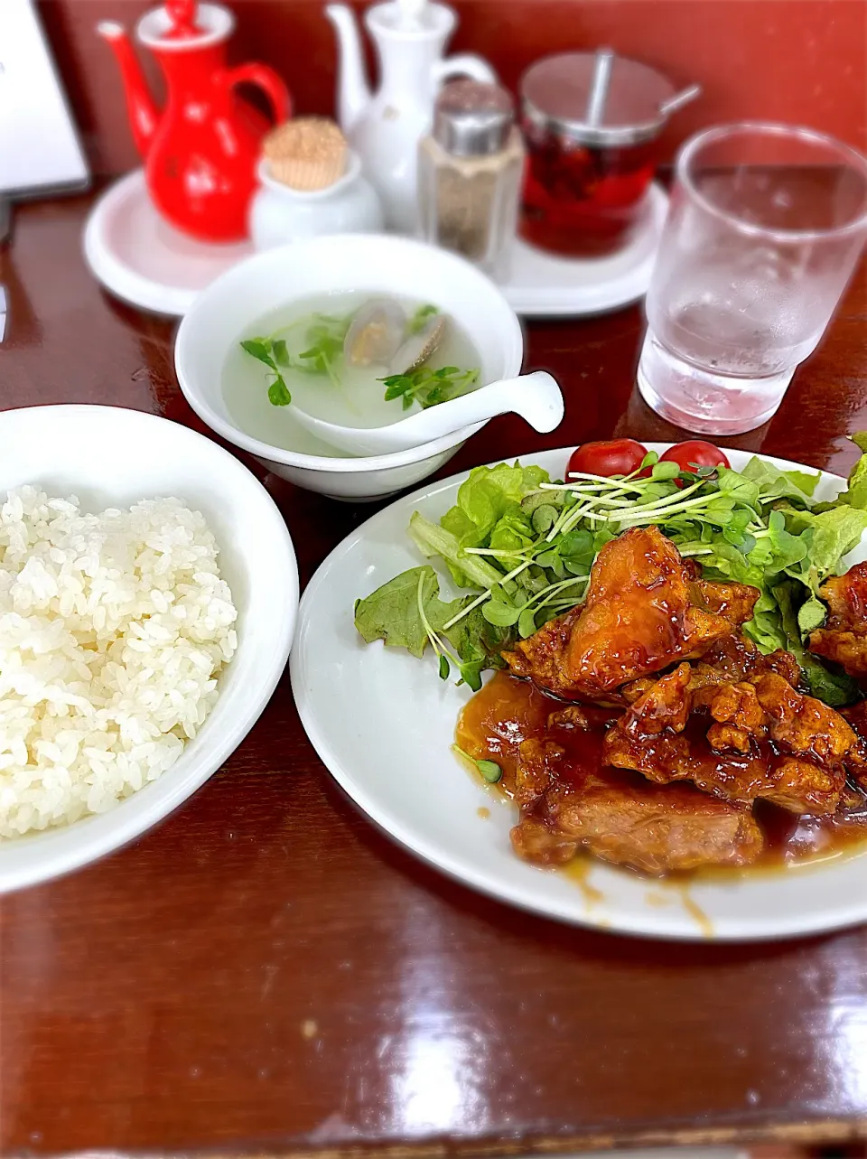 黒酢のパイコー定食|うさママさん