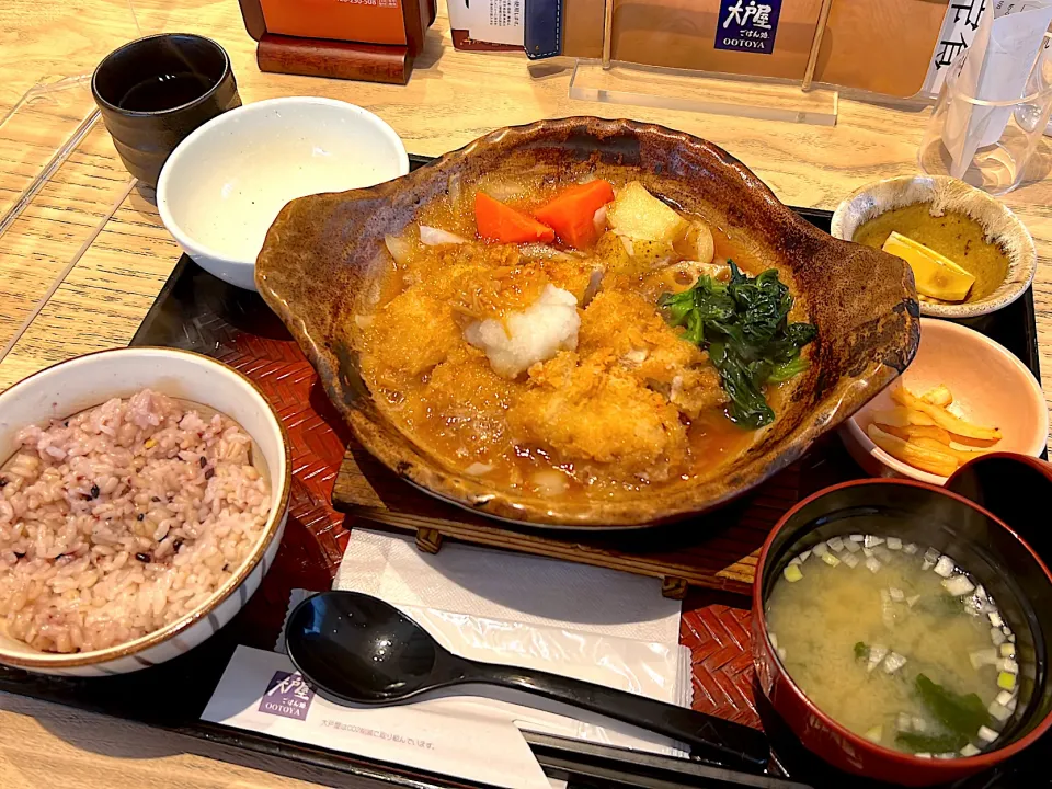 チキン母さん煮定食。|hanakoさん