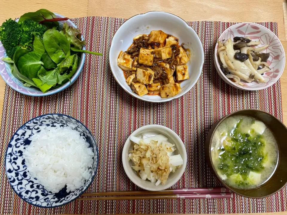 麻婆豆腐定食|まーさん