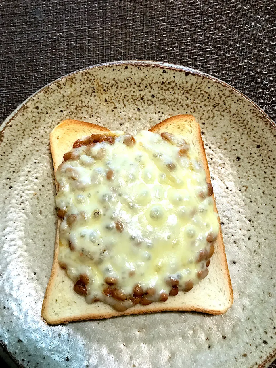 納豆チーズトースト|シャミさん