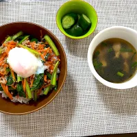 ビビンバ丼|まゆさん