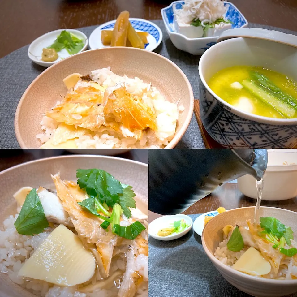 4/1 鯛のアラだって美味いんです😋鯛めし|あーるさん