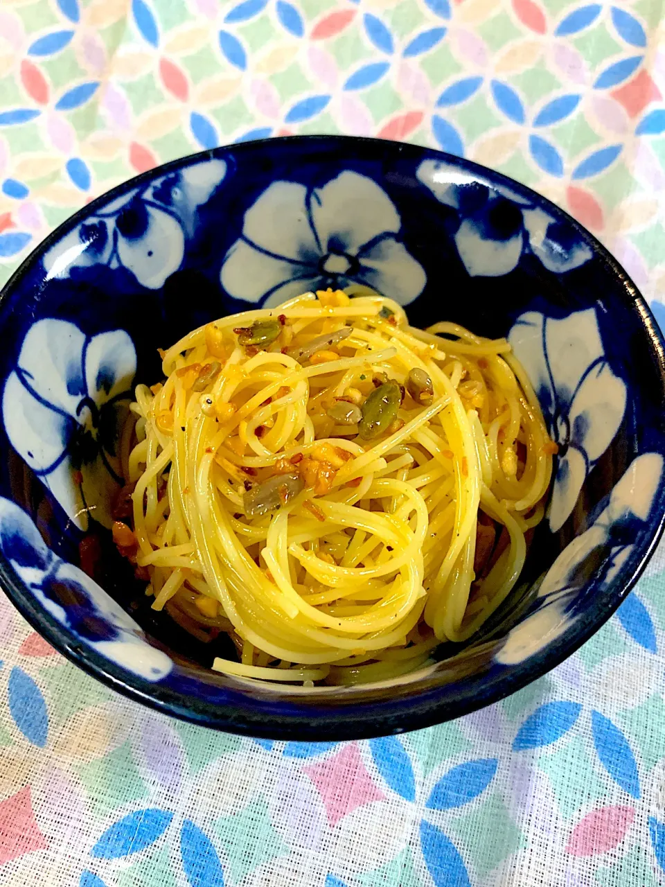 サラダパスタ！ナッツソース、バジルテイスト、白トリュフオイル😋|Yukihiko Ishidaさん