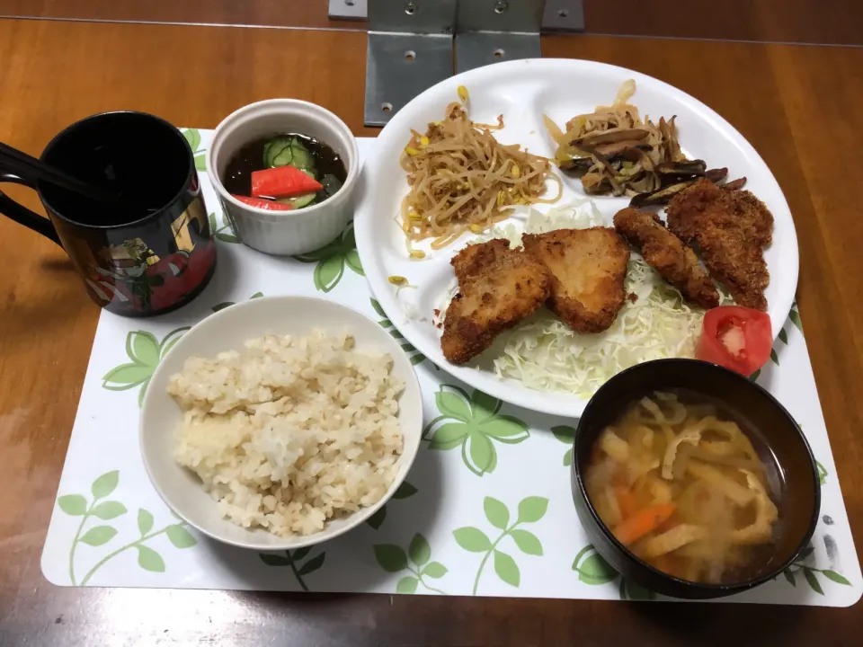 Ohana夕食　とんかつ|Ohanaさん