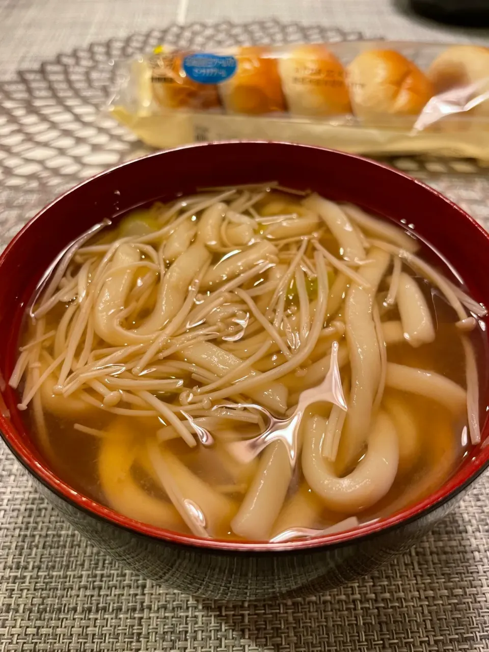 3月30日夜はきのこうどん|とももさん