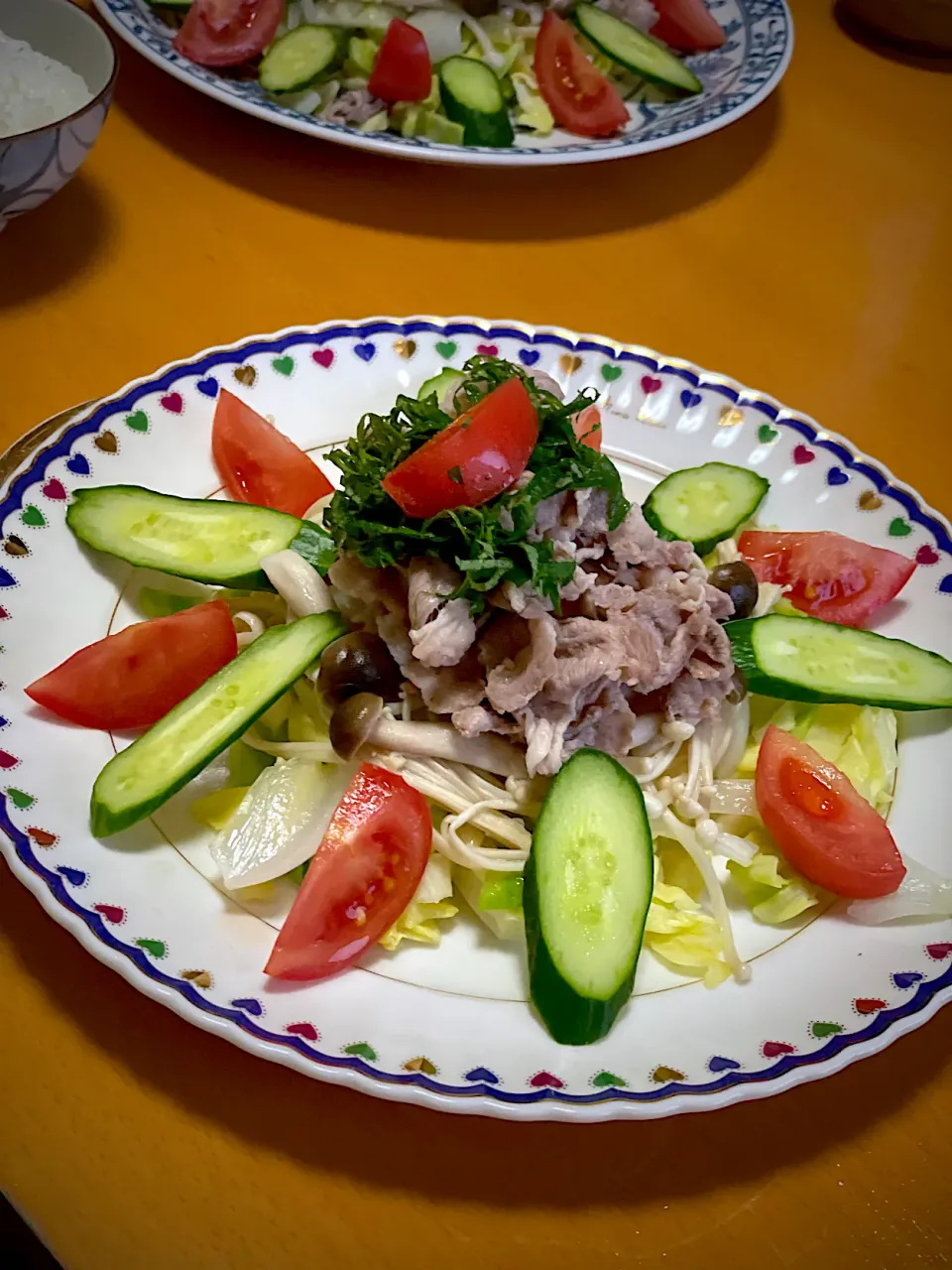 温しゃぶサラダ🥗|まり＊さん