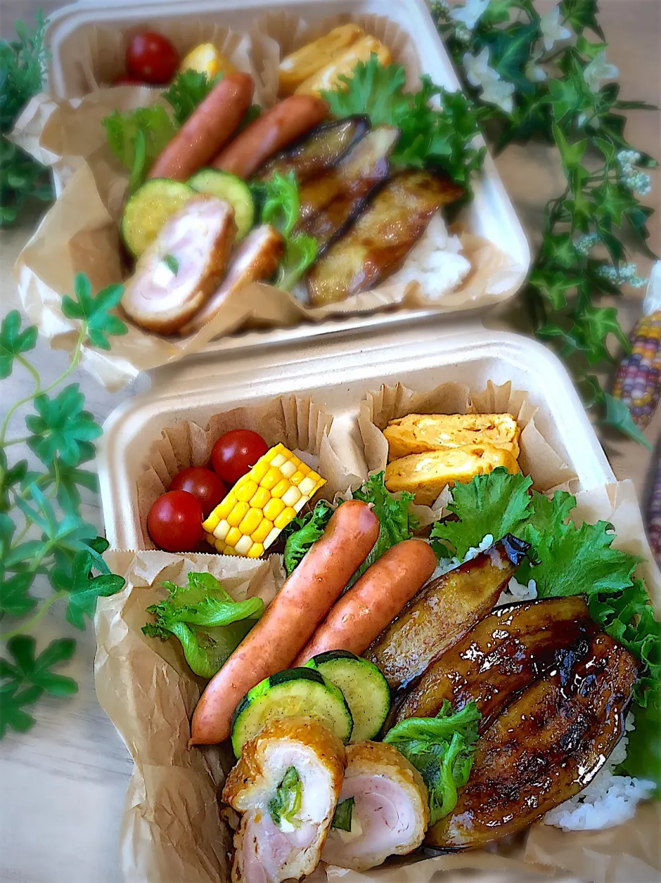 茄子の蒲焼🍆お弁当🍱|みゆきさん