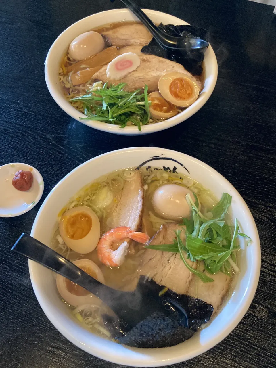 #ゆずしおラーメン　 #醤油ラーメン|𝕜𝕪𝟙𝟘𝟚𝟘𝟙𝟠さん