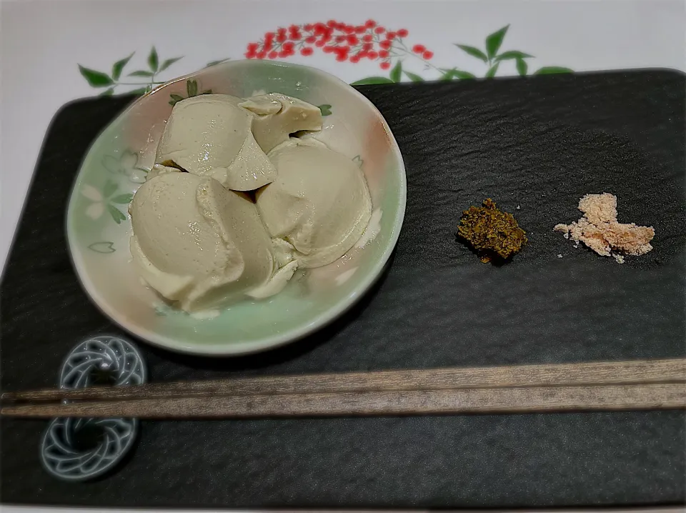 Snapdishの料理写真:枝豆豆腐|Flowerさん