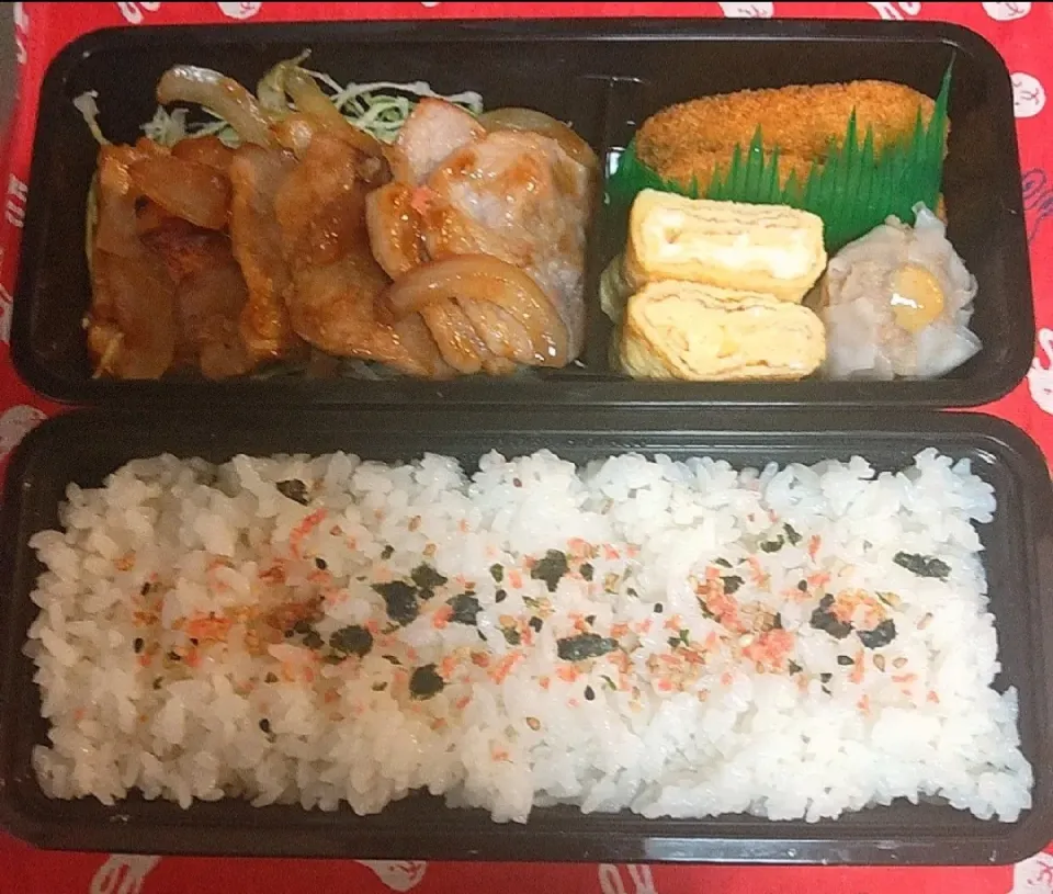 Snapdishの料理写真:しょうが焼き弁当|M Kさん