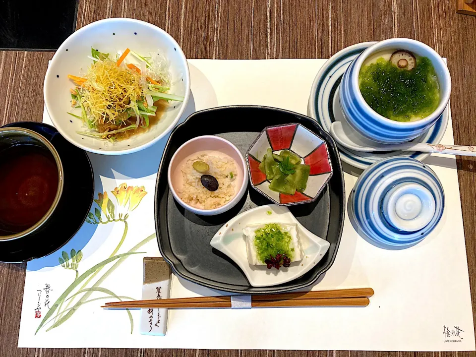 春のお豆腐ランチ懐石at梅の花🥰半年ぶりの外食🎶|さくたえさん