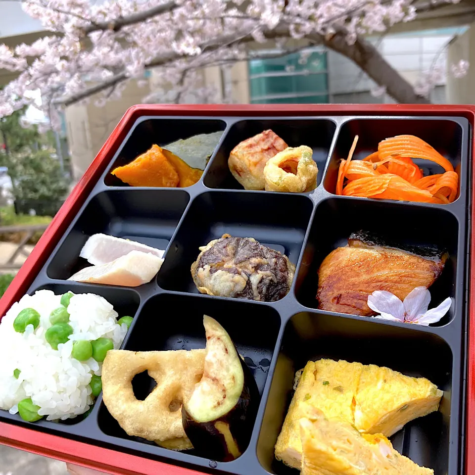 Snapdishの料理写真:お花見弁当|Kさん