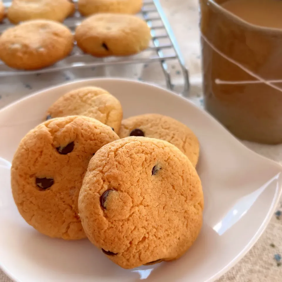 Snapdishの料理写真:ホットケーキミックスでクッキー|suzu77さん