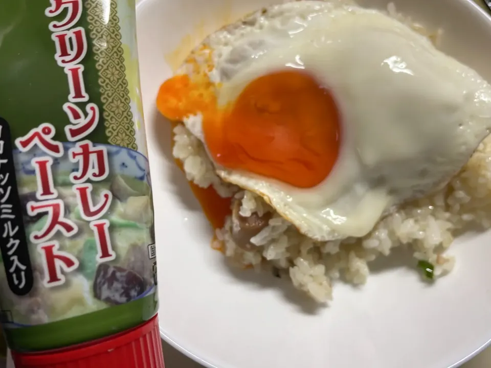 Rさんの料理 グリーンカレーチャーハン|Rさん