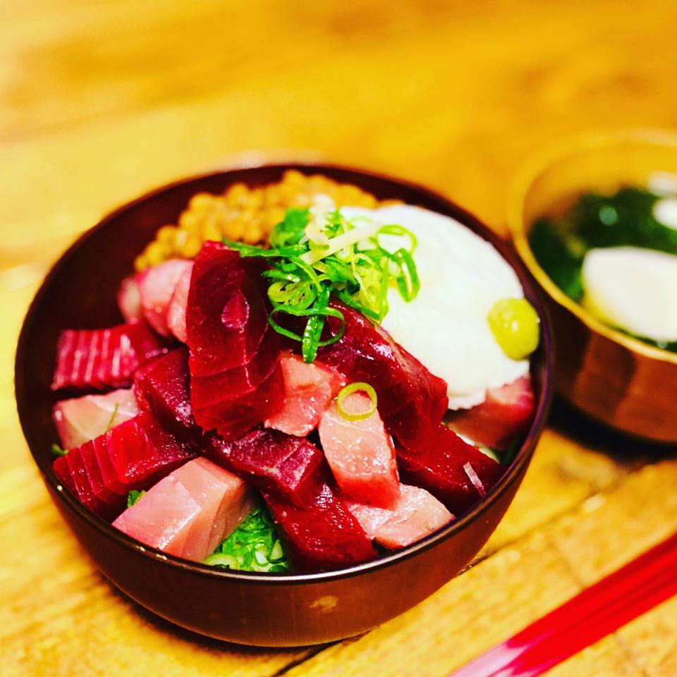 めばちまぐろ丼 もなか Snapdish スナップディッシュ Id T00cbaa