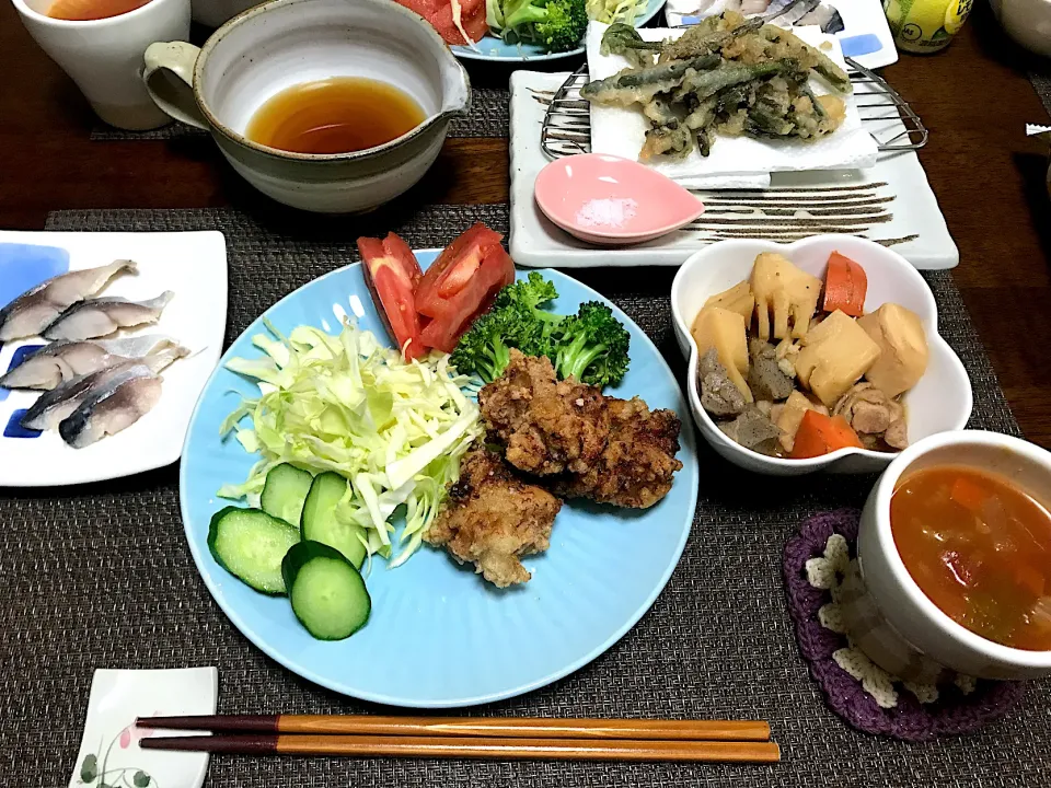 次女の壮行会、息子帰省日|侑子さん