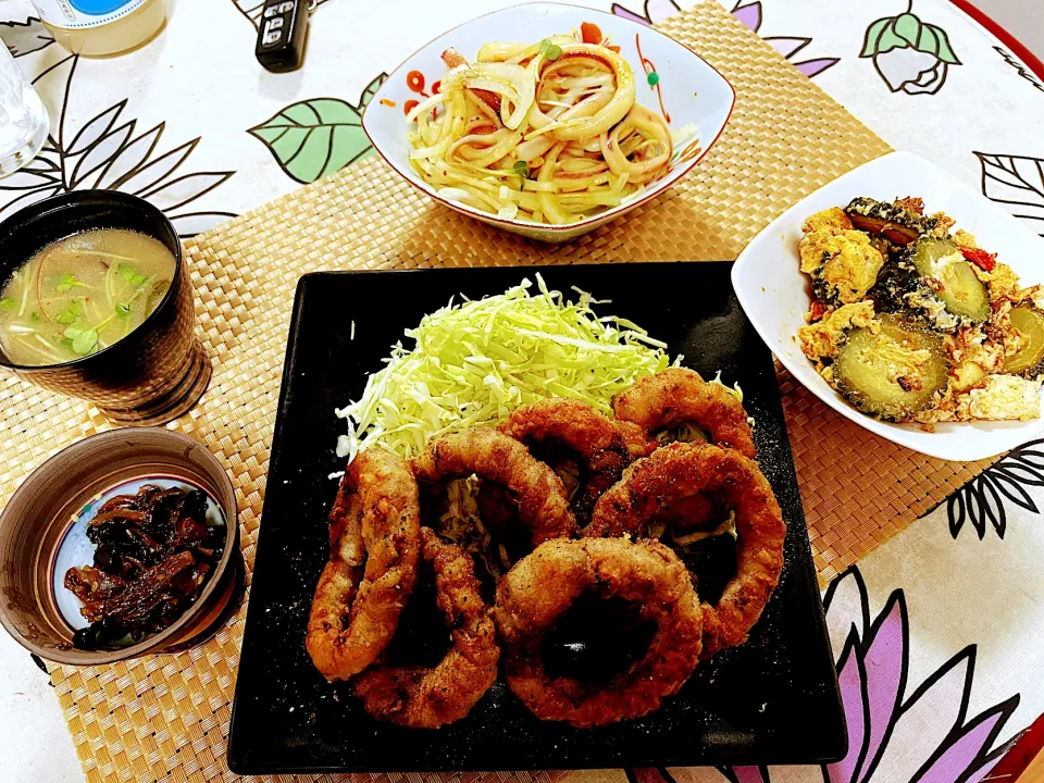 Snapdishの料理写真:今日の晩ごはん　220403|Qさん