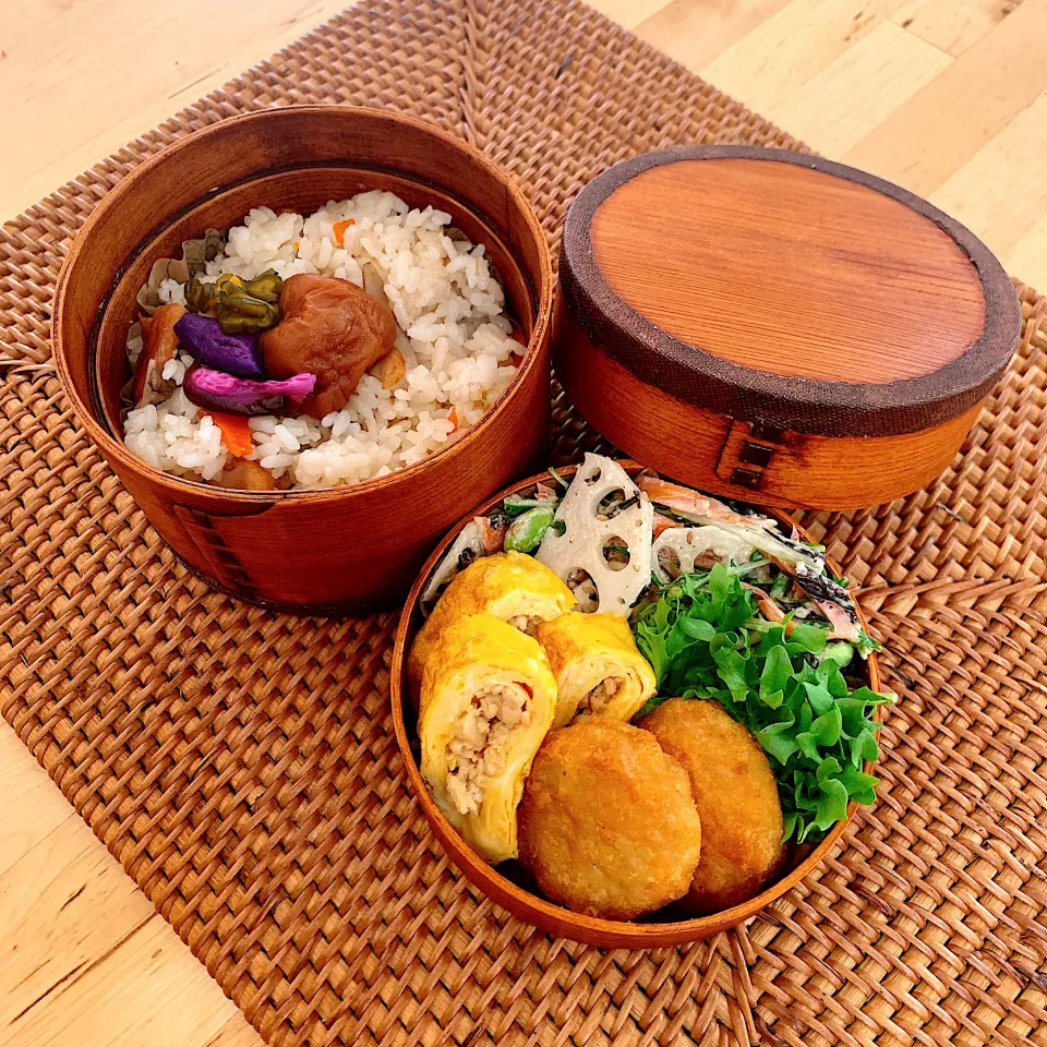 炊き込みご飯弁当✴︎|あやみんさん