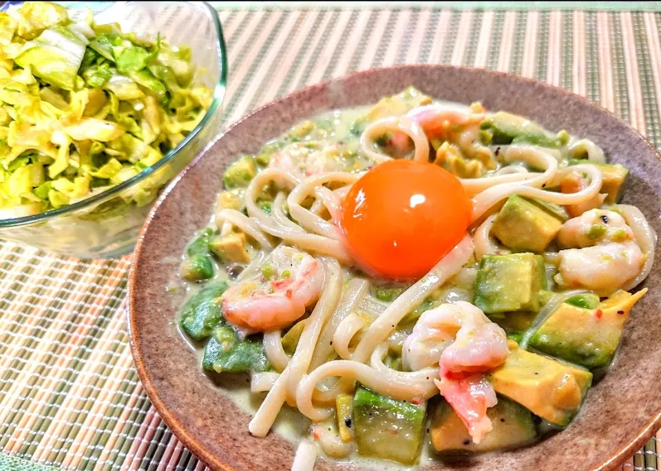 えびボナーラうどん
マヨde春キャベツ|マギーさん