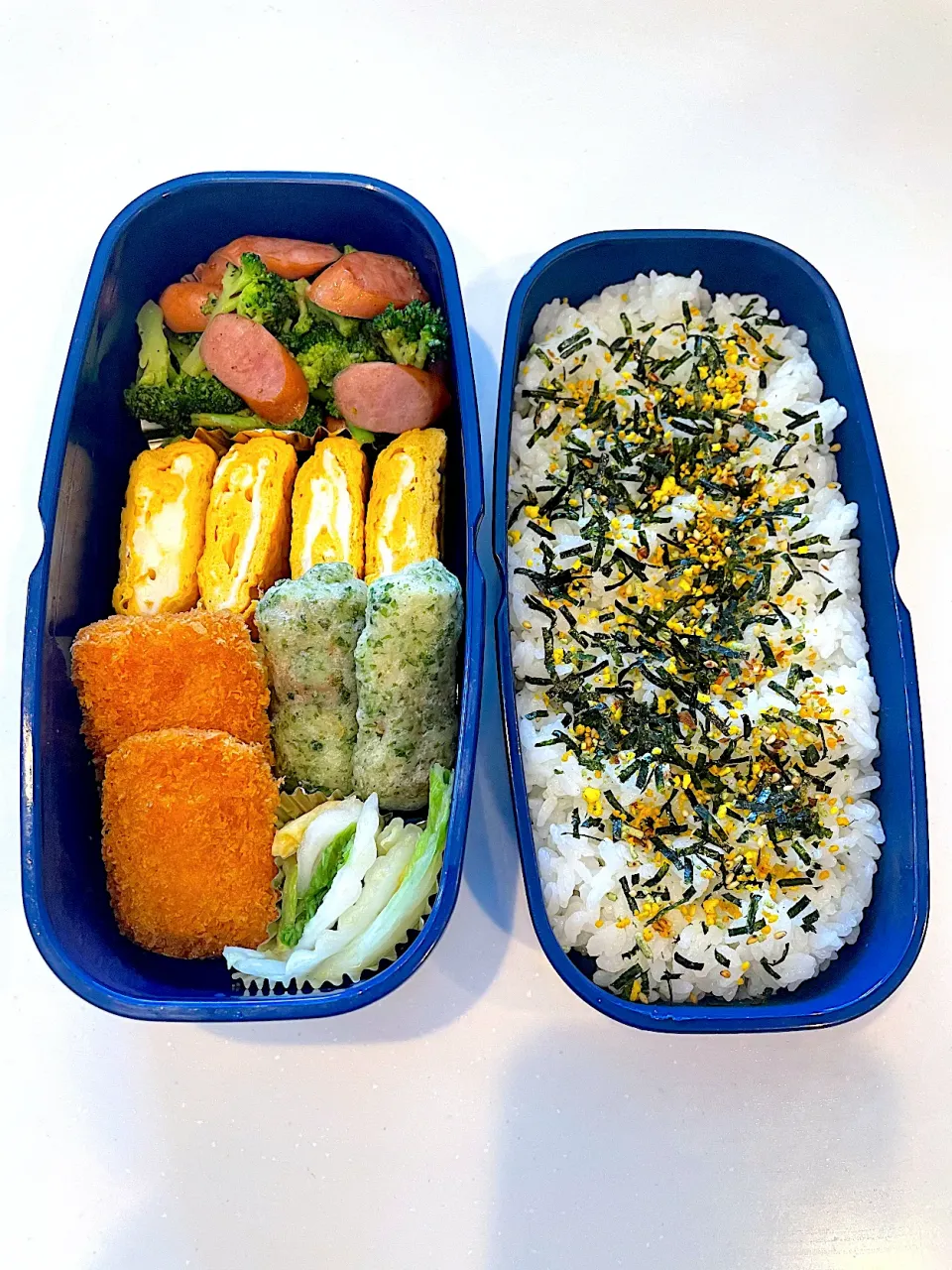 Snapdishの料理写真:〜主人のお弁当〜2022.4.4|yuuさん