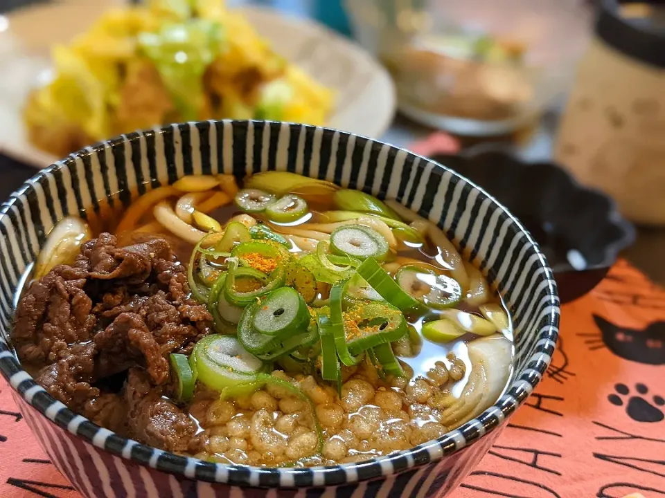 Snapdishの料理写真:手作り肉うどん☆*°|奈津美さん