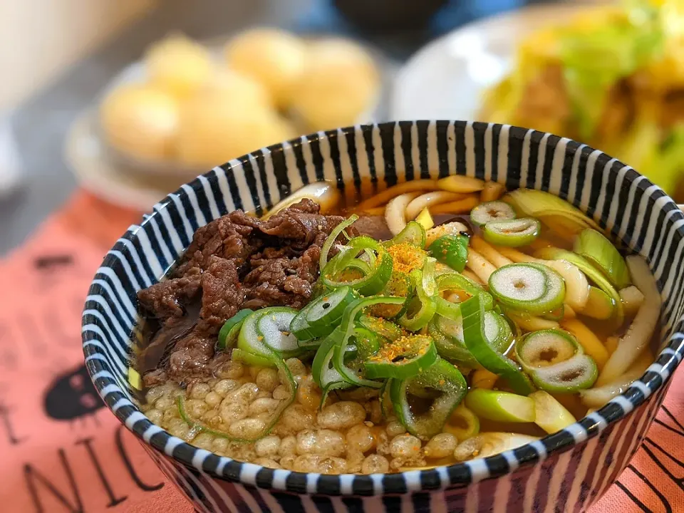 Snapdishの料理写真:手作り肉うどん☆*°|奈津美さん