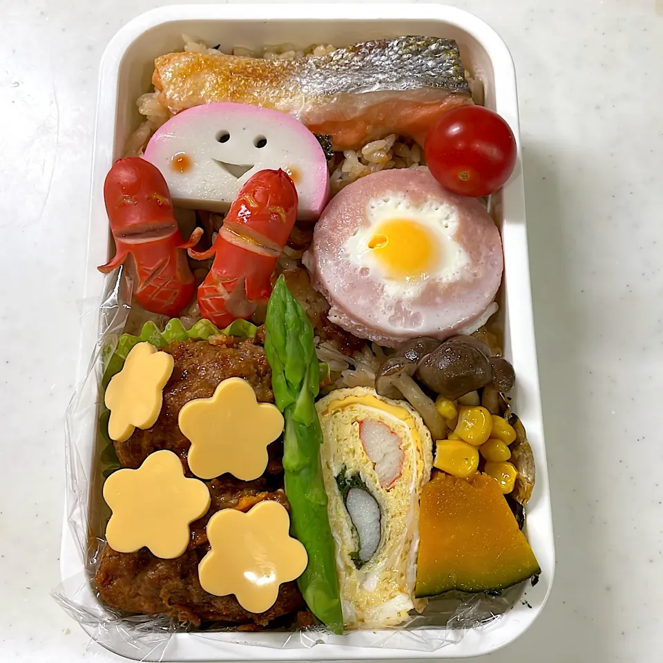 2022年4月5日　オレ弁当♪|クッキングおやぢさん