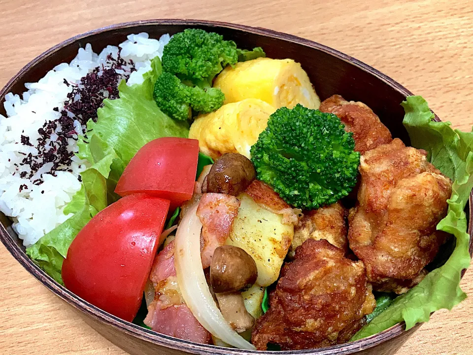 Snapdishの料理写真:新学年初のお弁当|ちかちかさん