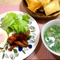 今朝の朝ご飯